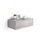 MOBILI FIVER, Riccardo Nachttisch, Grauer Beton, Made In Italy