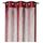 heimtexland ® Fadenstore Fadengardine Fadenvorhang Zuschneidbar Ösen Raumteiler Gardine Vorhang Insektenschutz Türvorhang Ökotex Typ123 Bordeaux Rot HxB 245x98 cm