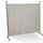 ANGERER Stellwand 178 x 178 cm, Sicht- & Sonnenschutz, Raumtrenner, Innen & Outdoor Büro Balkon/Terrasse, Schlafzimmer, Garten, Made in Germany, waschbare Bezüge, Polyacryl Elfenbein