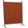 ANGERER Stellwand 178 x 178 cm, Sicht- & Sonnenschutz, Raumtrenner, Innen & Outdoor Büro Balkon/Terrasse, Schlafzimmer, Garten, Made in Germany, waschbare Bezüge, Polyacryl Terracotta