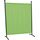ANGERER Stellwand 178 x 178 cm, Sicht- & Sonnenschutz, Raumtrenner, Innen & Outdoor Büro Balkon/Terrasse, Schlafzimmer, Garten, Made in Germany, waschbare Bezüge, Polyacryl hellgrün