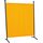 ANGERER Stellwand 178 x 178 cm, Sicht- & Sonnenschutz, Raumtrenner, Innen & Outdoor Büro Balkon/Terrasse, Schlafzimmer, Garten, Made in Germany, waschbare Bezüge, Polyacryl gelb