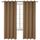 BGment Verdunkelungsvorhänge für Schlafzimmer - Ösen Thermoisolierte Raumverdunkelungsvorhänge für Wohnzimmer, 2er Set Paneele (132 x 183 cm, Taupe)