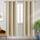BGment Raumverdunkelungsvorhänge, 213,3 cm lang, mit Ösen, wärmeisolierte Vorhänge, Fensterbehandlungsvorhänge für Schlafzimmer, 2 Paneele, 96,5 x 213,3 cm, Beige