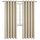 BGment Raumverdunkelungsvorhänge 213 cm lang – Ösen, wärmeisoliert, Fensterbehandlungsvorhänge für Schlafzimmer, 2 Paneele, 178 x 213 cm, Beige