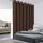 Bonzer Extra breiter Raumteiler-Vorhang, Trennvorhang, Absolute Privatsphäre, geräuschreduzierend, Verdunkelungsvorhänge für Wohnzimmer, 244 x 305 cm (L x B), 1 Panel, Schokolade
