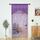 Makramee-Spitzen-Türvorhang für Türen, Raumteiler, Hippie-Fensterpaneel, Raumteiler, Wandschrank, Vorhänge für Schlafzimmer, Schrank, Türvorhänge, Dekorationen (35 x 200 cm, weiß), Violett, 2 Stück