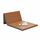 LINSGV Japanische Tatami-Matte, faltbare Futon-Klappmatratze, braunes Rushgras, Bodenmatte, Matratze, Klappbett, Matratze, ideal für Meditation, Yoga, Zen-Raum, japanischer Tränenraum (100 x 200 cm)
