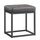 SONGMICS Home LUIZ Kollektion - Sitzhocker rechteckig, Schminkhocker, Fußhocker, Oberteil wendbar, Hocker, Beistelltisch bis 300 kg belastbar, Schlafzimmer Wohnzimmer Flur, Taubengrau LOM079G01