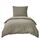 RUIKASI Bettwäsche Taupe 155x220 2teilig - Polyester Mikrofaser Bettwäsche-Sets Oeko-TEX, Bettbezüge 155 x 220cm + Kissenbezüge 80x80cm mit Reißverschluss, Weich und Bügelfrei