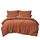 RUIKASI Bettwäsche 200x220 Orange 3teilig - Polyester Mikrofaser Bettwäsche-Sets Oeko-TEX, Bettbezüge 200 x 220cm + 2 Kissenbezüge 80x80cm mit Reißverschluss, Weich und Bügelfrei