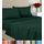 Utopia Bedding Bettwäscheset, gebürstete Mikrofaser, weiche Bettlaken für Queensize-Bett, enthält 1 Bettbezug, 1 Spannbetttuch und 2 Kissenbezüge, tiefer Umschlag, Smaragdgrün