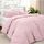 Bare Home Sandwashed Premium 1800 Ultraweiches, leichtes kühlendes Bettdecken- und Kissenbezug-Set, Doppelgröße mit 2 Kissenbezügen, Sandwash Dusty Pink