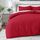 Bare Home Bettbezug-Set für King-Size-Bett, hochwertiges 1800er-Bettwäsche-Set, leicht, kühlender Bettbezug, Bettbezug mit 2 Kissenbezügen, King-Size-Bett, Rot
