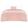 Utopia Bedding Bettwäsche 135x200 Set - Mikrofaser Bettbezug 135x200 cm + 1 Kissenbezug 80x80 cm - Grau/Rosa