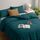 Utopia Bedding Bettwäsche 200x200 Set - Mikrofaser Bettbezug 200x200 cm + 2 Kissenbezüge 50x75 cm - Blaugrün