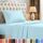 Utopia Bedding Bettwäsche-Set für Einzelbett – 3-teiliges Bettwäsche-Set, weiche und atmungsaktive Mikrofaser, enthält 1 Spannbetttuch, 1 Bettlaken und 1 Kopfkissenbezug (Eisblau)