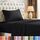 Utopia Bedding Bettwäsche-Set für Twin-Bett, 3-teilig, gebürstete Mikrofaser, schrumpft und lichtbeständig, pflegeleicht (Twin-Size-Bett, Schwarz)
