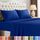 Utopia Bedding Bettwäsche-Set für King-Size-Bett, 4-teilig, gebürstete Mikrofaser, schrumpft und lichtbeständig, pflegeleicht (King-Size-Bett, Königsblau)