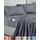 Utopia Bedding Bettlaken Set (4 Teilige, Grau), Polyester Mikrofaser, Oeko-Tex Zertifiziert, Spannbettlaken 150x200, Bettlaken 266x259, 2 Bestickten Kissenbezüge 50x75