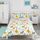 Bloomsbury Mill - Bettwäsche 200 x 200 cm Safari Tiere für Kinder – Doppelbett Bettwäscheset für Jungen und Mädchen – Zoo Tiere & Dschungel Wendebettwäsche und 2 Kissenbezug Set