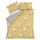 Catherine Lansfield Bedding Canterbury Floral Super King Duvet Cover Set with Pillowcases Ochre