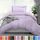 Utopia Bedding, Bettwäsche-Set für Einzelbett, 2-teilig mit Reißverschluss, 1 Bettbezug (173 x 229 cm) und 1 Kissenbezug (51 x 66 cm), helllila (Lavendel), Decke nicht enthalten