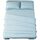 SONORO KATE Bettlaken-Set, superweiche Mikrofaser, Fadenzahl 1800, ägyptische Bettlaken mit 40,6 cm tiefen Taschen, knitterfrei und hypoallergen, 4-teilig (Spa Blue, Full)