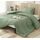 Utopia Bedding, 2-teiliges Bettwäsche-Set für Doppelbett, Salbeigrün, Bettdecken-Sets, Daunen-Alternative, weiches Bettwäsche-Set, 1 Bettdecke (162,6 x 223,5 cm), 1 Kissenbezug (50,8 x 66 cm)