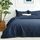Love's cabin Tagesdecke 200x220 Navy Blau, Weiche Bett Quilt Leichte Mikrofaser Tagesdecken Bettüberwurf 200x220, Moderne Bedspread mit Münzmuster für alle Jahreszeiten