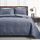 Love's cabin California-King-Size-Bettwäsche-Set, blaue Tagesdecken – weiche Sommer-Steppdecke, leichte Mikrofaser-Tagesdecke, moderner Stil, Münzmuster, Decke für alle Jahreszeiten, 3-teilig (1