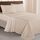 Elegant Comfort Luxuriöses 1500 Premium-Bettwäsche-Set aus Mikrofaser in Hotelqualität, dreireihig, Bestickt, weichste 4-teilges Bettlaken-Set, Knitter- und lichtbeständig, Full, Creme