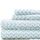 Linen Market 4-teiliges Bettwäsche-Set (hellblaues Chevron) – Schlafen Sie Besser als je zuvor mit diesen ultraweichen und kühlenden Bettlaken für Ihr Bett in voller Größe – Tiefe Tasche für 40,6 cm