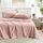 Comfort Spaces Bettlaken aus 100% Baumwolle, für Queensize-Bett, atmungsaktiv und ultraweich, natürlich kühles Baumwoll-Bettwäsche-Set mit 35,6 cm elastischer Tasche, passend für Matratzen bis zu