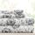 Linen Market Bettlaken-Set, Mikrofaser, Make a Wish, Grau, Kingsize-Bett