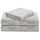 Comfort Spaces Bettlaken mit Kissenbezügen California King grau