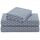 Comfort Spaces 100% Cotton Sheet Set Breathable, Lightweight Gemütliche Bettwäsche für alle Jahreszeiten, passender Kissenbezug, Baumwolle, rauten-blau, Twin, 3