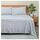 Ruvanti 4-teiliges Flanell-Bettwäsche-Set Queen Balance Karomuster Grau Tiefe Taschenwärmer Super weich – atmungsaktiv Feuchtigkeitstransport Flanell-Bettlaken-Set Queen-Size-Bett mit Bettlaken