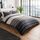 Sleepdown Bettdecke, Baumwolle Polyester, braun, Super King