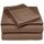 Eleganten Komfort 1500 Fadenzahl knitterfrei Ägyptische Qualität Ultra Weich Luxuriöse 4er Set Bed Sheet, Taupe, Cali King