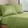 Clara Clark Premier 1800 Serie 4-teiliges Bettwäsche-Set für Queensize-Betten, luxuriös, weiche Bettlaken für Wohnmobil-Etagenbetten, kurzes Queen-Size-Bett, Calla-Grün