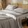 LBRO2M Bettwäsche-Set für Doppelbett, Fadenzahl 1000, 100 % ägyptische Baumwolle, 3-teiliges Bettlaken-Set, tiefes Bettlaken-Set, 40,6 cm, weich, bequem, für alle Jahreszeiten (Doppelbett, Taupe)