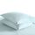 Pizuna Baumwoll-Kissenbezug für King-Size-Bett, Fadenzahl 400, 100 % langstapelige Baumwollsatin, mit 20 cm Klappe (100 % Baumwolle, King-Size-Kissenbezüge, Babyblau), 2 Stück