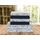 Elegant Comfort Luxuriöse weiche Bettwäsche mit Paisleymuster – 1500 Premium-Hotelqualität, Mikrofaser, weich, Knitter- und lichtbeständig, 6-teilig, Queen-Size-Bett, Marineblau