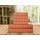 Elegant Comfort Luxuriöse, weiche Bettlaken Dobby Stripe 1500, Premium-Hotelqualität, Mikrofaser, Weichheit, Knitter- und lichtbeständig (6-teilig), Bettwäsche-Set, California King, Stripe Cooper