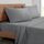 Mejoroom Gestreiftes Bettwäsche-Set für King-Size-Betten – luxuriöse Hotel-Bettwäsche, tiefe Taschen bis 40,6 cm, atmungsaktiv, knitterfrei, farbecht und schmutzabweisend, 4-teilig (02-Grau)