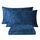 Bedlifes Bettwäsche-Set für Doppelbett, Paisleymuster, ultraweich, gemustert, bedruckt, tiefes Bettlaken, Spannbetttuch und Kissenbezug, 100 % Mikrofaser, 3-teilig, Doppelgröße, Dunkelblau