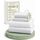 Casa Platino 100% Organic Cotton Pure White königin-bettwäsche-Set, 4-teilig Reine Bio-Baumwolle langstapeliger perkal Weave Ultra Soft top Bedding bettwäsche für Bett,