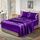 Homiest 4-teiliges extra tiefes Satin-Bettwäsche-Set, Queen-Size-Bettlaken, 45.7,61 cm tiefe Taschen-Bettlaken, luxuriöses Spannbetttuch-Set, passend für ultratiefe Matratzen