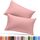 Utopia Bedding Queen-Kissenbezüge – 2er-Pack – Hotelverschluss – weicher, gebürsteter Mikrofaserstoff – schrumpf- und farbecht, Kissenbezüge 20 X 30 Inches (Queen, Pink)
